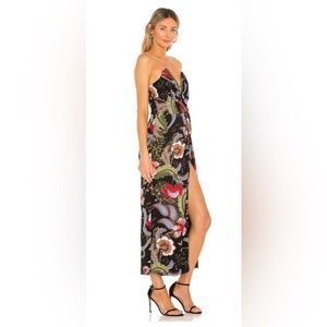 Katie May Come Home Dress in Black Paisley